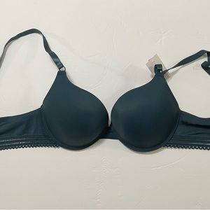 Super Extra Push Up Extreme Padded Plunge Add 2 Cup Size Bombshell  Bra. NWT